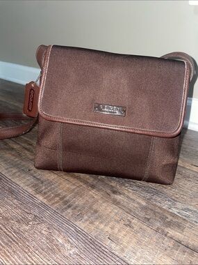 Coach Y2K neo collection Chocolate Brown Crossbody Shoulder Bag